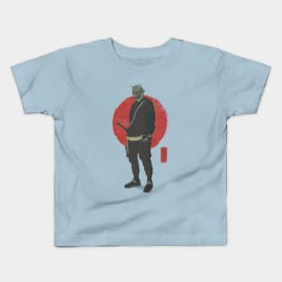 Modern Oni masked Shinobi Kids T-Shirt